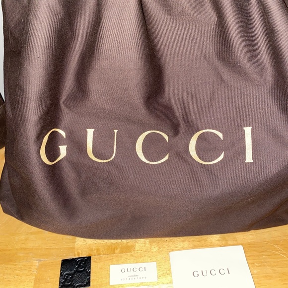 Gucci Black Leather Guccissma Hobo Bag - Picture 9 of 16